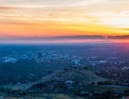 Boise, ID skyline