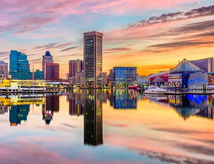 Baltimore, MD skyline