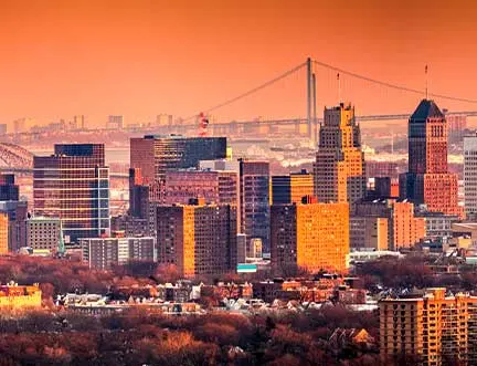 Newark, NJ skyline