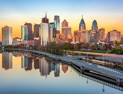 Philadelphia, PA skyline