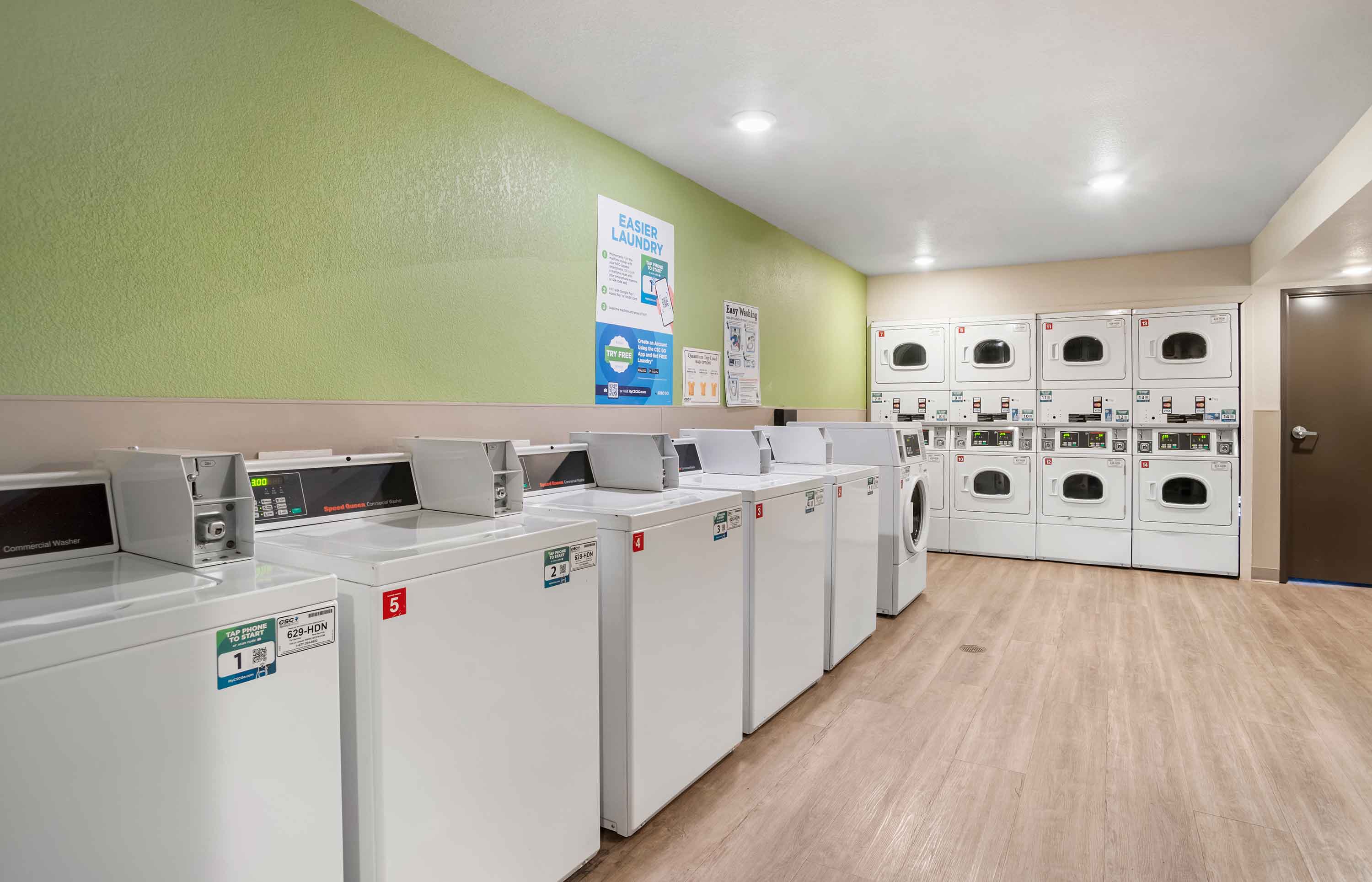 On-Premise Guest Laundry