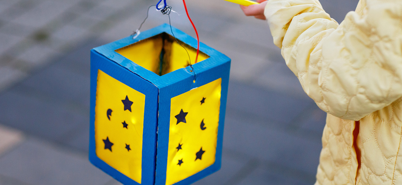 Homemade lantern