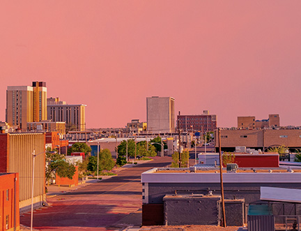 Lubbock, TX skyline