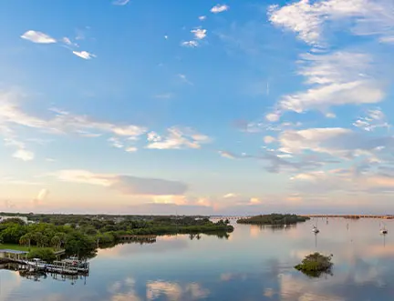 Image of a lake in in Titusville, FL