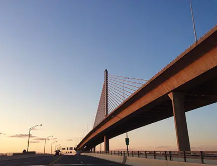 image of a bridge in Toledo, OH