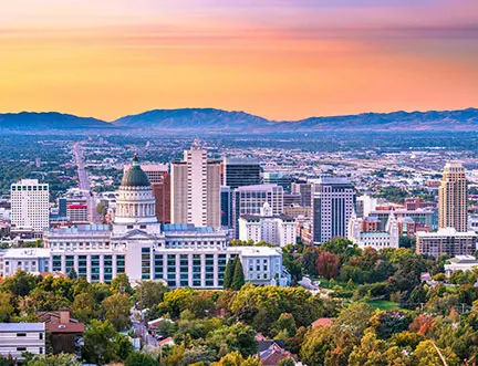 Salt Lake City, UT skyline