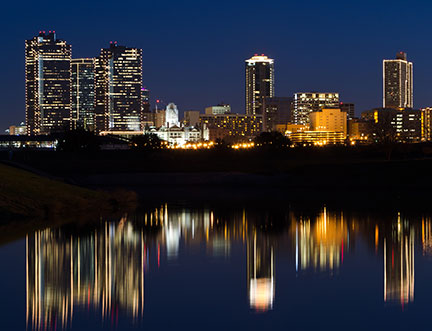 Forth Worth, TX skyline
