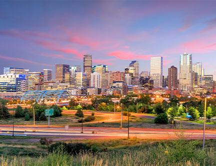 Denver, CO skyline